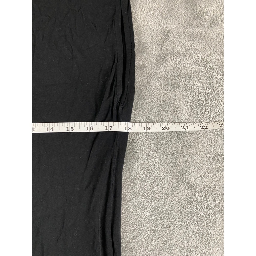 Lascana Womens Floral Wide Leg Jumpsuit Black Sleeveless Pockets Size 12 - Picture 7 of 16